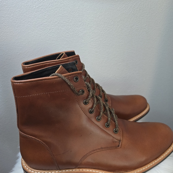 Nisolo Andres Men's Brown Leather Boots - New - Ret $280. - Picture 4 of 10